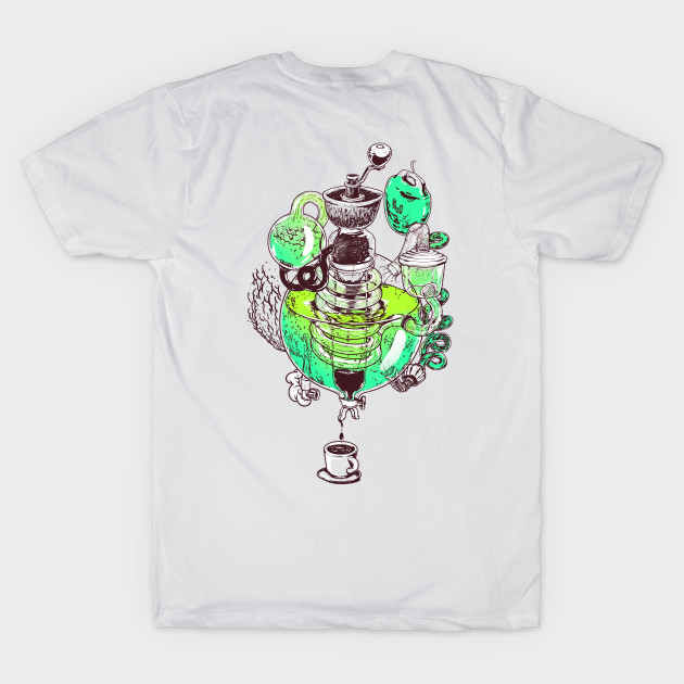 Espresso Lab Coffe Laboratory TShirt TeePublic